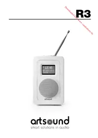 Notice Artsound R3 Radio