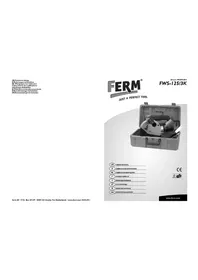 Notice Ferm WSM1004 Fraiseuse