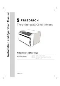 Notice Friedrich WCT12A10A Aire acondicionado