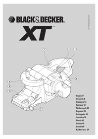 BLACK &amp; DECKER XTA80E - Schleifmaschine