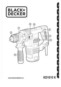 Notice BLACK & DECKER KD1010K Hammer