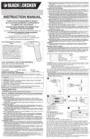 BLACK &amp; DECKER AD600 - Visseuse