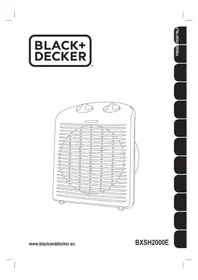 Notice BLACK & DECKER BXSH2000E Heating
