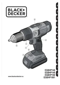 Notice BLACK & DECKER EGBHP1881 Hammer