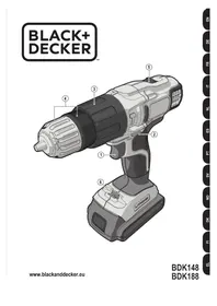 Notice BLACK & DECKER BDK148 Hammer
