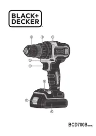 Notice BLACK & DECKER BCD700S Hammer