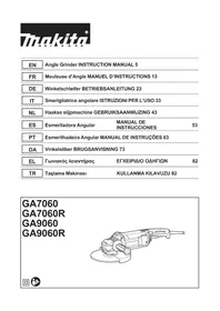 Notice MAKITA GA9060R Broyeur de végétaux