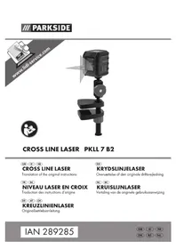 Notice PARKSIDE PKLL 7 B2 Pointeur laser