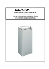 Notice Elkay LKWOBG1415SS Distributeur d'eau