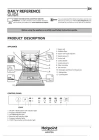 Notice HOTPOINT HI 3010 Lave-vaisselle