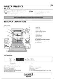 Notice HOTPOINT HI 5030 WEF Lave-vaisselle