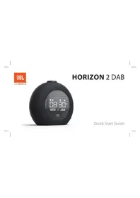 Notice JBL HORIZON 2 Radio