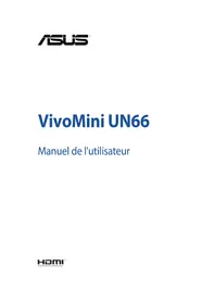 Notice ASUS VIVOMINI UN66 Ordinateur