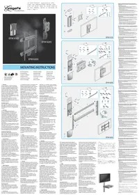 Notice VOGELS EFW 6205 Support mural