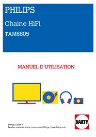 Notice PHILIPS TAM6805 Chaîne Hi-Fi