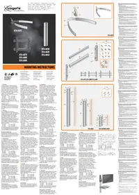 Notice VOGELS EFA 6875 Support mural