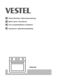 Notice VESTEL VEB34106 Oven