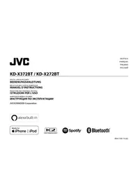 Notice JVC KDX272BT AV ресивер