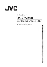Notice JVC UXC25DAB Hi-Fi System