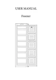 Notice HOOVER HFREEZE 500 HBOU 172N Congelatore