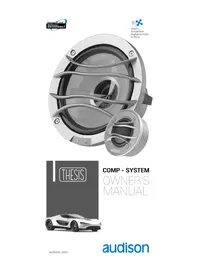 Notice AUDISON THESIS TH K2 II A CORO Speaker