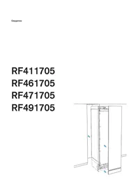 Notice GAGGENAU RF471705 Congélateur