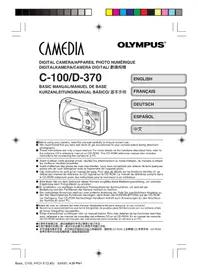 Notice OLYMPUS CAMEDIA D370 相机