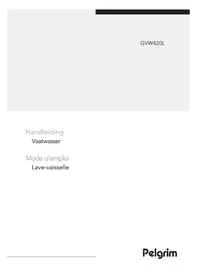 Notice Pelgrim GVW240LS Dishwasher