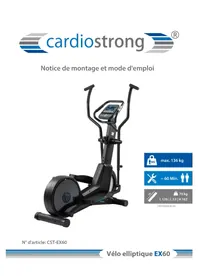 Notice Cardiostrong EX60 Vélo elliptique