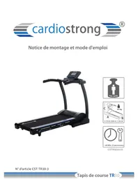 Notice Cardiostrong TR30 Tapis de course