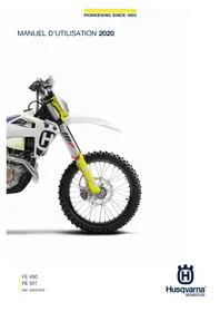 Notice HUSQVARNA FE 450 (2020) Moto