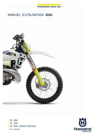 Notice HUSQVARNA TE 300I (2020) Moto