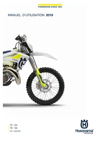 Notice HUSQVARNA TE 150 (2019) Moto