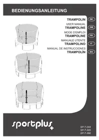 Notice SportPlus SPT305 Trampoline