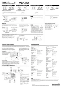 HTP390 ONKYO