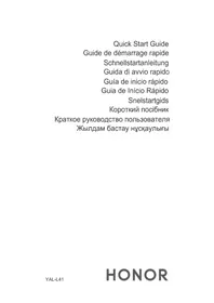 Notice HUAWEI HONOR 20 PRO Téléphone