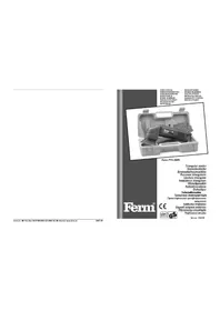 Notice Ferm DSM1002 Ponceuse