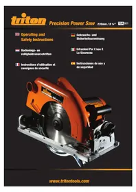 Notice TRITON TSA001 Scie