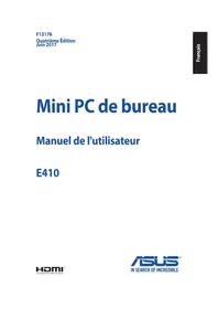 Notice ASUS BX410 Ordinateur