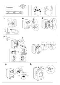 Notice HOTPOINT BI WDHG 861484 EU Máquina de lavar