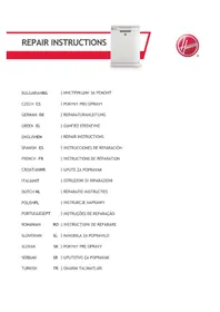 Notice HOOVER HFDN 1L360OW17 Vaatwassers