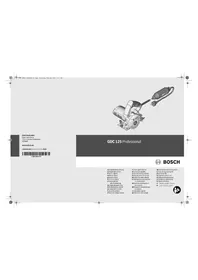 BOSCH GDC 151 Professional - Saw