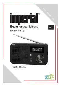 Notice Imperial DABMAN 13 Radio
