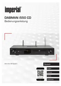 Notice Imperial DABMAN I550 CD Radio