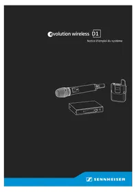 Notice SENNHEISER SKMS D1 Microphone