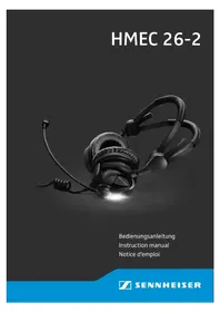Notice SENNHEISER HMEC 2621 Earphones