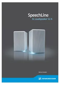 SL Loudspeaker 52 A SENNHEISER