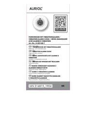 Notice AURIOL IAN 314815 Radio budzik