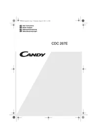 CANDY ABCDC267E - Wasdroger