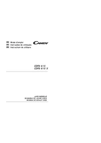 CANDY CDF8 615X1S - Máquinas de lavar loiça
